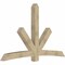 Ekena Millwork Alberta Rough Sawn Timber Gable Bracket, Douglas Fir, 96"W x 60"H x 6"D x 6"F, 15/12 Pitch GBW096X60X0606ALB00RDF - alternate 2